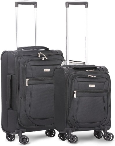 3. Aerolite Carry On 21 Underseat 17 Inch Ultra-Lightweight Spinner Suitcase